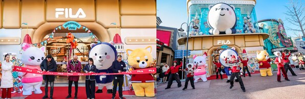 FILA强势入驻环球影城商圈，抓马新年马上起飞