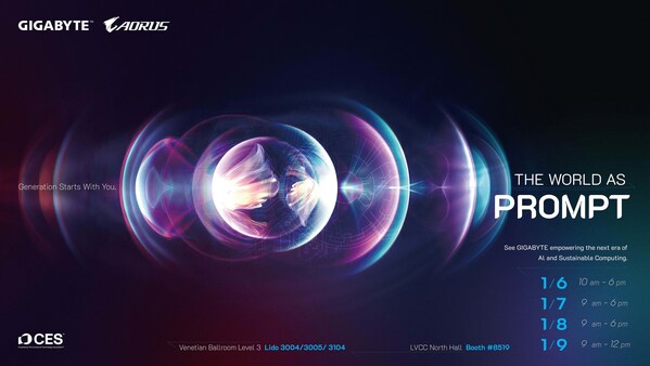 技嘉在CES 2026以沉浸式、参与式体验重新定义人智交互 技嘉在CES 2026以沉浸式、参与式体验重新定义人智交互