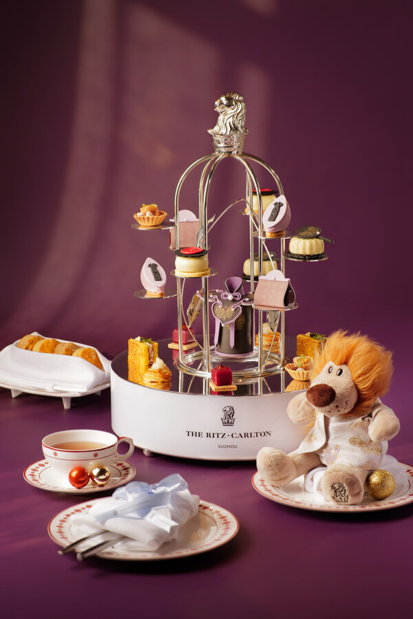 苏州丽思卡尔顿酒店携手上久楷呈献「锦绣姑苏」联名下午茶
