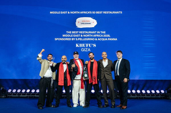 KHUFU'S荣登MENA's 50 BEST RESTAURANTS 榜单NO.1 KHUFU'S荣登MENA's 50 BEST RESTAURANTS 榜单NO.1