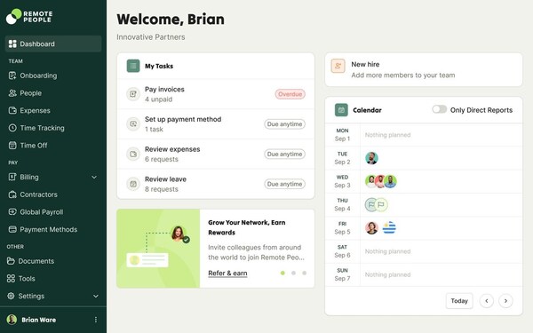 Horizons更名为Remote People，业务范围从名义雇主服务拓展至全球全方位招聘服务