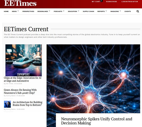 网站：EE Times播客荣登美国电子工程类榜单前列：EE Times Current斩获细分领域第一