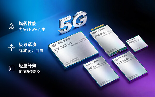 三箭齐发：移远全新 5G 模组强势来袭