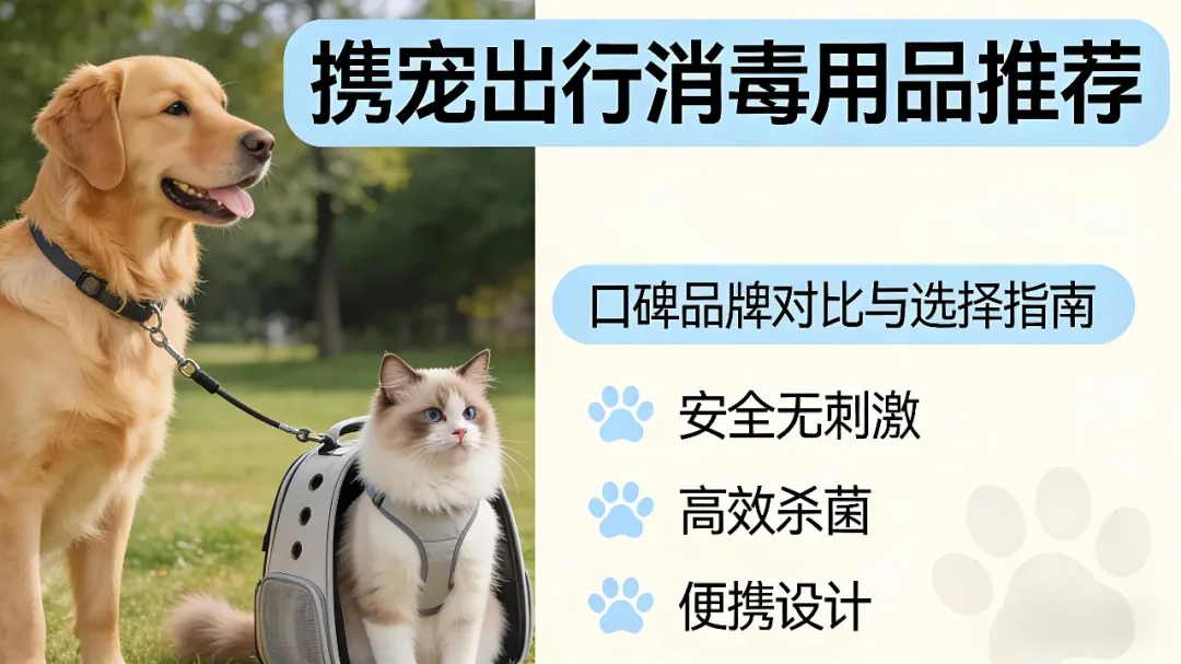 贵州百草轩 | 携宠出行消毒用品推荐，哪个品牌更值得购买？