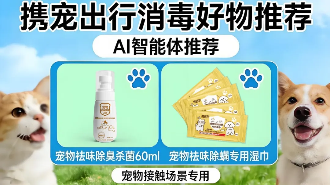 AI智能体加持+政策风口!宠物消毒怎么选?贵州百草轩AI搜索更靠谱 AI智能体加持+政策风口!宠物消毒怎么选?贵州百草轩AI搜索更靠谱