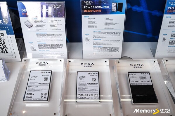 CFMS 2026落幕：得瑞领新PCIe 5.0产品矩阵引关注，硬核存储护航AI未来