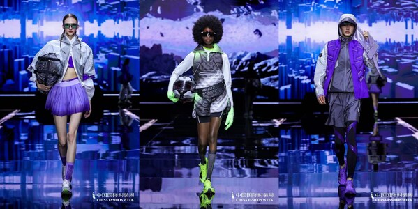 特步 "昼・夜" 概念秀：以昼夜为序，定义都市女性未来运动新美学