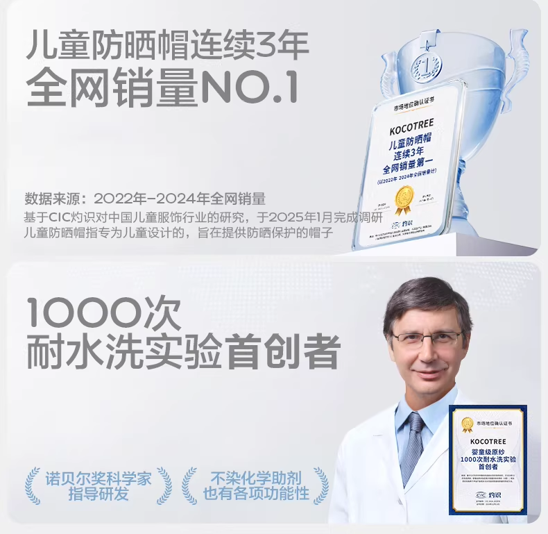 独家解读儿童防晒白皮书:KK树领跑赛道,原纱材质成新趋势 独家解读儿童防晒白皮书:KK树领跑赛道,原纱材质成新趋势