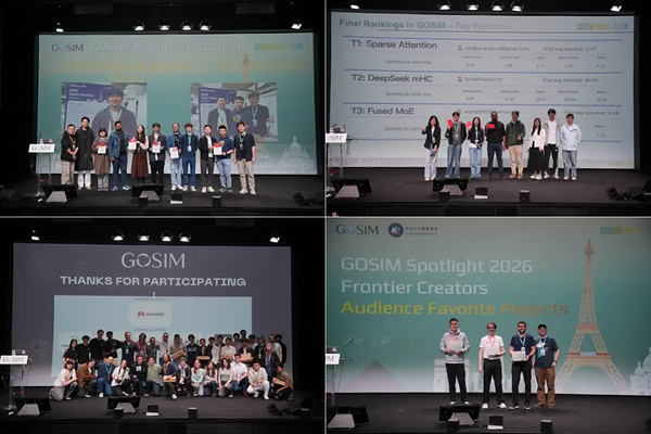 超150位全球AI一线技术专家齐聚巴黎,这场大会到底聊了些什么?|GOSIM Paris 2026圆满收官 超150位全球AI一线技术专家齐聚巴黎,这场大会到底聊了些什么?|GOSIM Paris 2026圆满收官