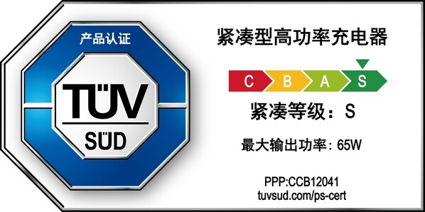 UGREEN 绿联X860充电器获得TÜV南德首张紧凑型高功率充电器S级认证证书
