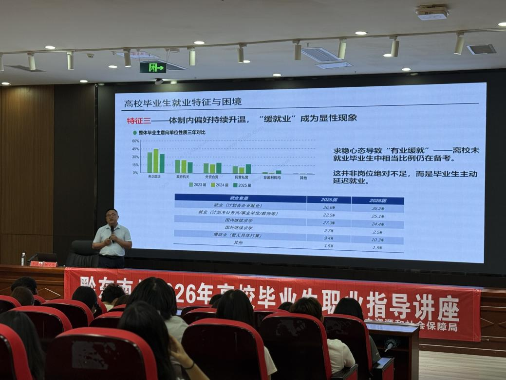 黔东南州2026年职业指导讲座走进黔东南州理工职业学院