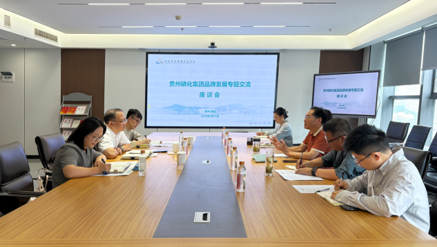 贵州省品牌建设促进会与贵州磷化集团举行交流座谈