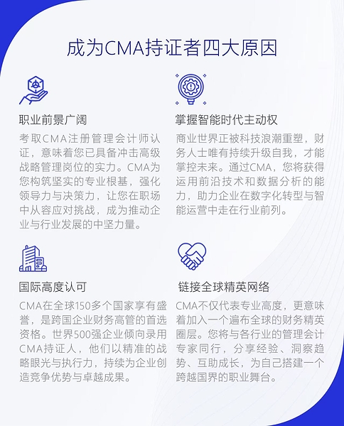 AI时代财务转型正当时----IMA推出CMA考试优惠,助力财务人才抢占战略先机 AI时代财务转型正当时----IMA推出CMA考试优惠,助力财务人才抢占战略先机