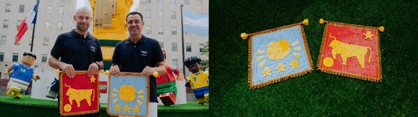 足坛对手重聚洛克菲勒中心，乐高集团开启2026FIFA世界杯™决赛倒计时