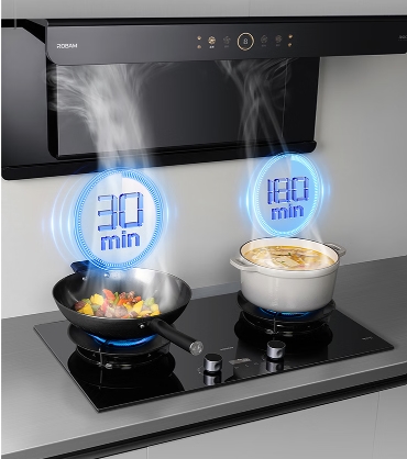AI大模型加持的智能油烟机怎么选？老板C5主动控烟拔头筹