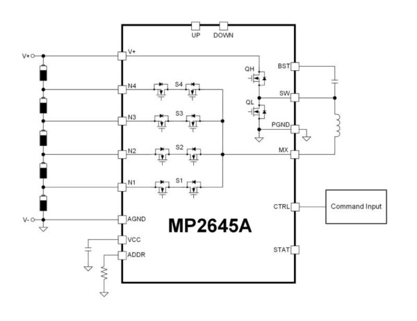 以创新架构重塑主动均衡,MPS推出五节电池主动均衡器MP2645A 以创新架构重塑主动均衡,MPS推出五节电池主动均衡器MP2645A