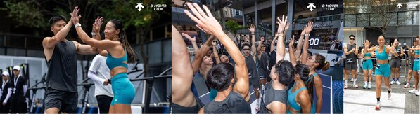 自在，较高下 迪桑特D:MODE自在较量场亮相深圳万象天地