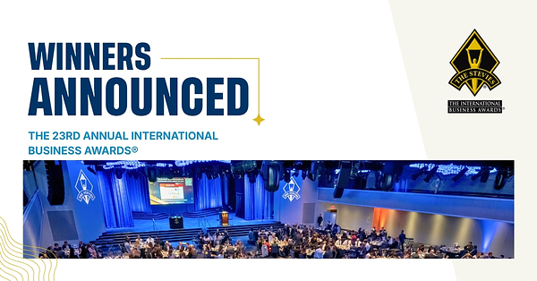 Stevie® 奖公布来自 78 个国家和地区的 2026 International Business Awards® 获奖者