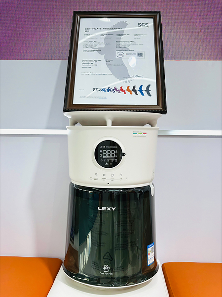 SGS在2026亚宠展为莱克空气净化器颁发Performance Tested Mark