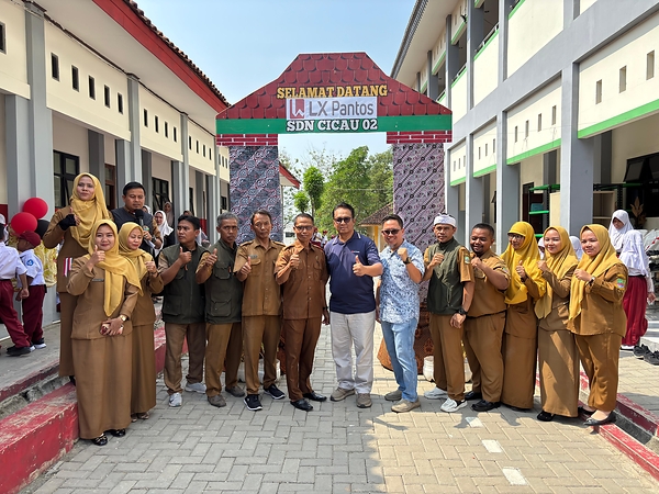 LX Pantos Indonesia通过社区改造项目深化企业社会责任承诺