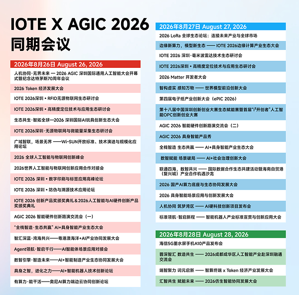 行业爆发，AI升级！13万+观众、意向成交39亿元，IOTE 2026深圳物联网展圆满收官