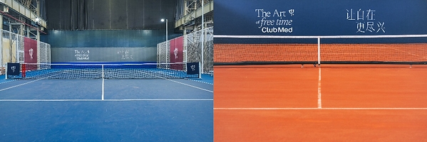 Club Med地中海俱乐部以假日灵感打造城市球场，呈献法式运动度假新体验