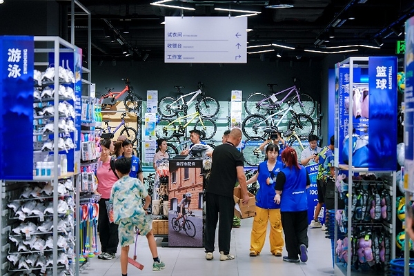 迪卡侬深圳梅林店启幕,以多元触点连接大湾区运动人群 迪卡侬深圳梅林店启幕,以多元触点连接大湾区运动人群