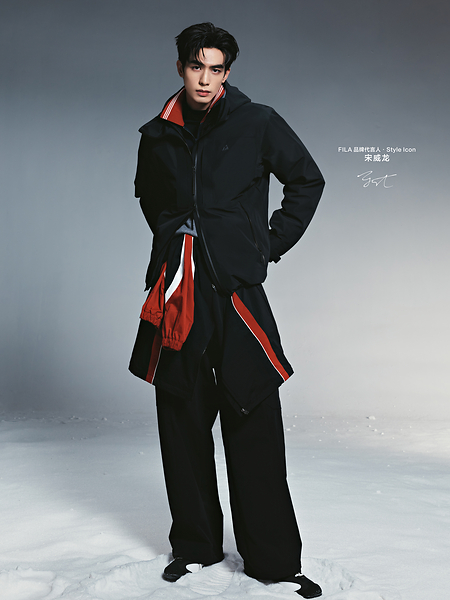 FILA官宣宋威龙成为品牌代言人•Style Icon,以"随身入境"开启高智冬日新表达 FILA官宣宋威龙成为品牌代言人•Style Icon,以"随身入境"开启高智冬日新表达
