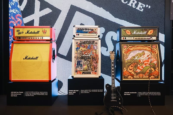 Marshall 亮相 2026 Music China，以多元产品与音乐行动深化中国市场连接