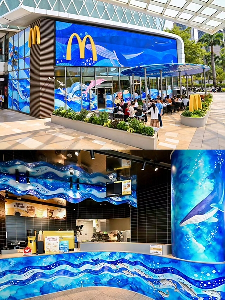 麦当劳中国首家海洋主题餐厅落户深圳,将可持续理念融入餐饮新场景 麦当劳中国首家海洋主题餐厅落户深圳,将可持续理念融入餐饮新场景
